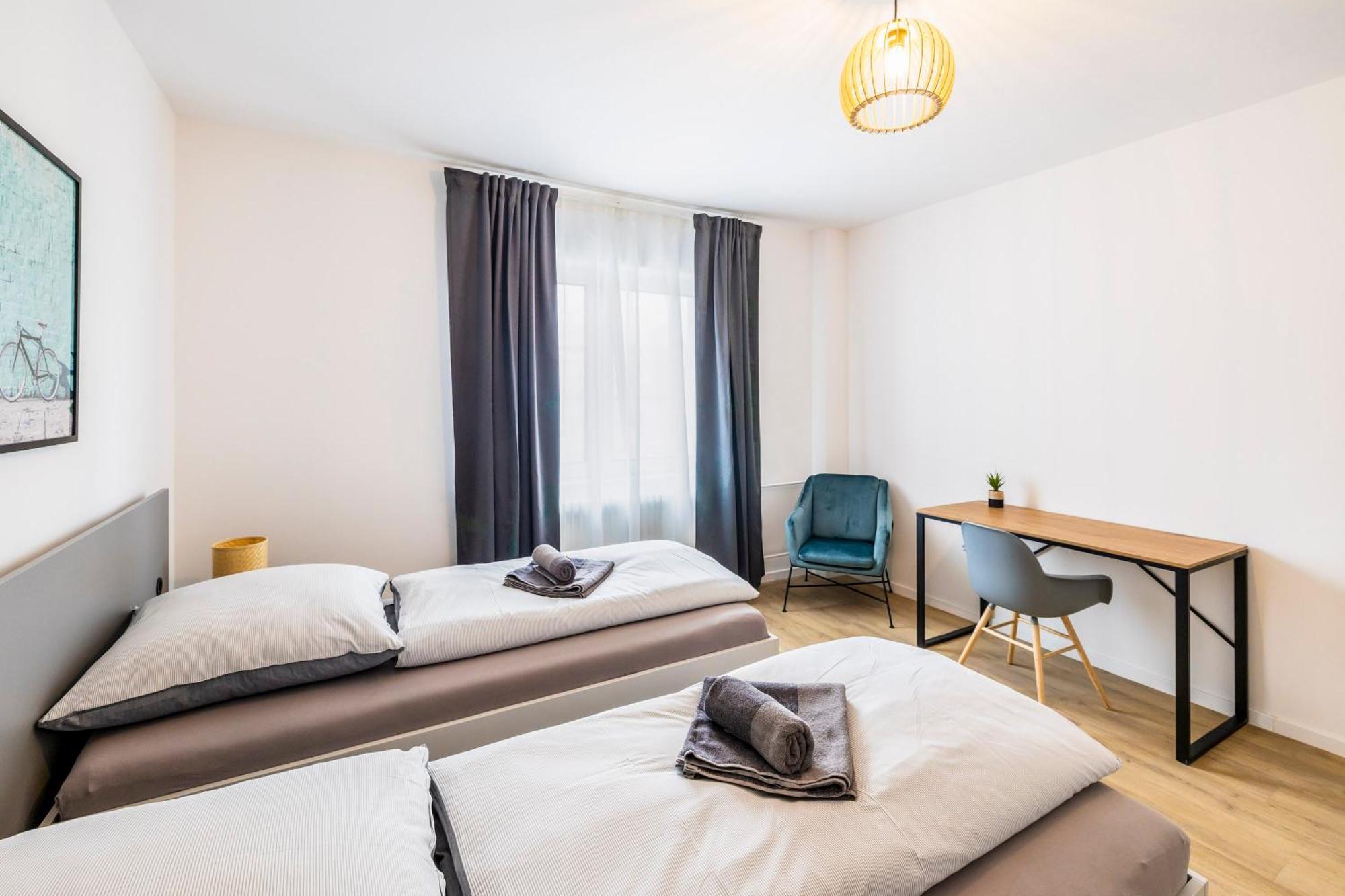 Glueck Auf Appartements Herkulesstrasse Essen Exteriör bild