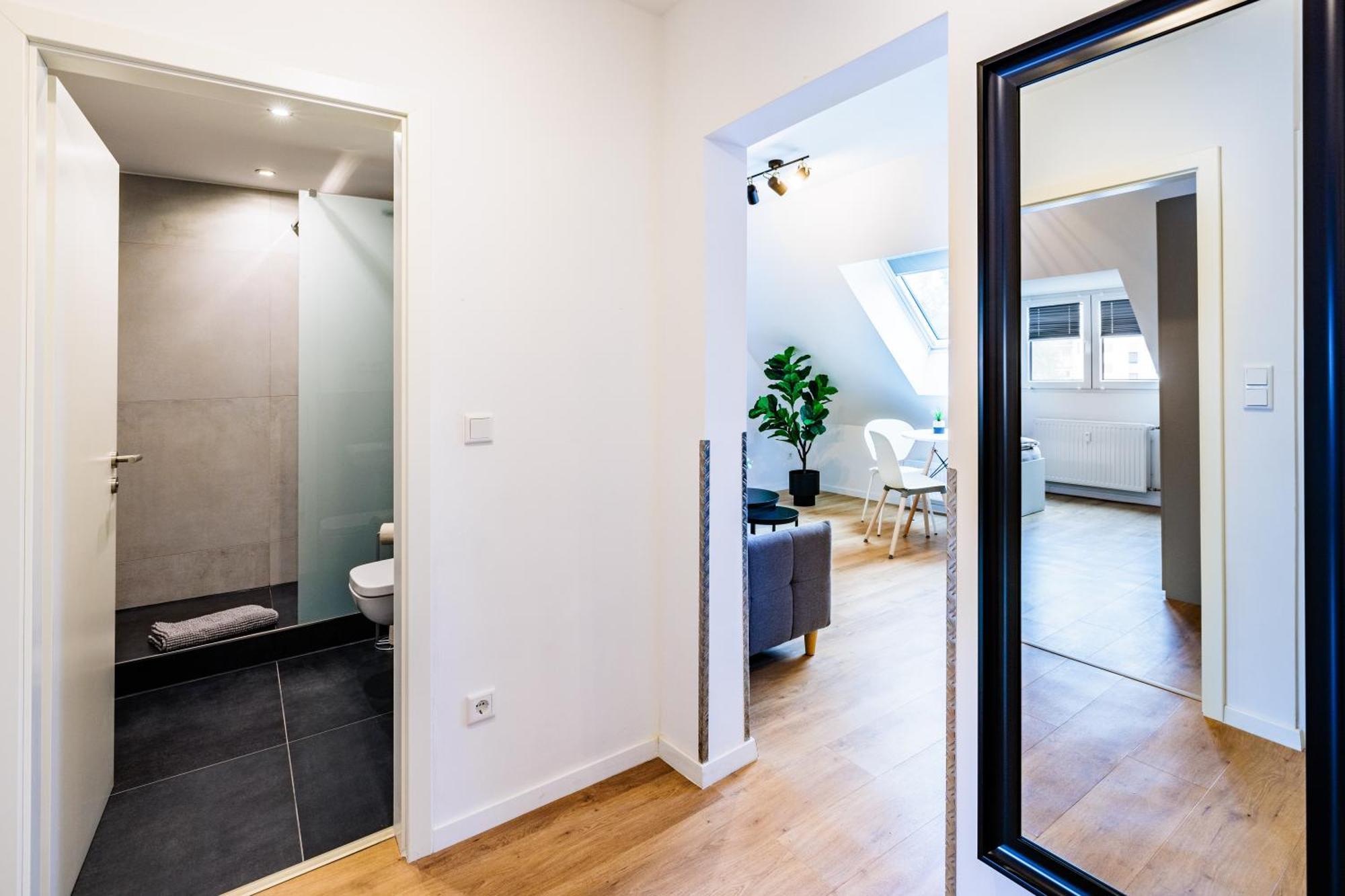 Glueck Auf Appartements Herkulesstrasse Essen Exteriör bild